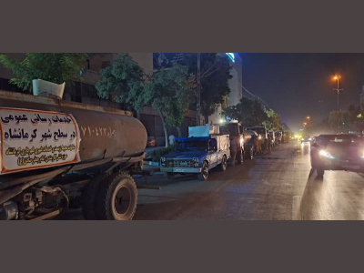 ‍ آغاز عملیات تنظیف، رفت و روب و شستشوی معابر شهری به صورت شبانه در کرمانشاه